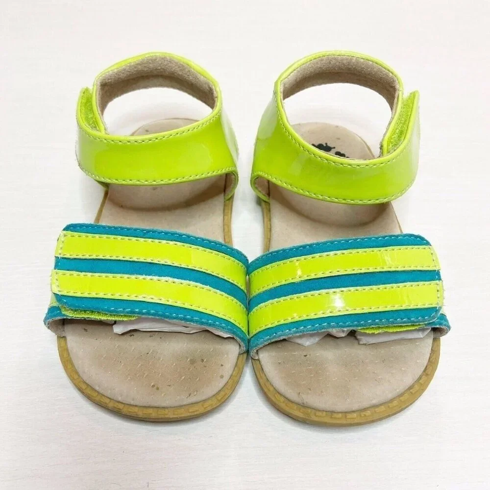 Livie & Luca Taffy Sandals in Green Apple 6